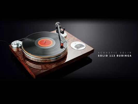 Acoustic Solid announce the 113 Bubinga Turntable