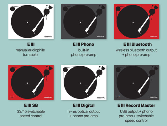 Pro-Ject's New Essential III FlexiRange