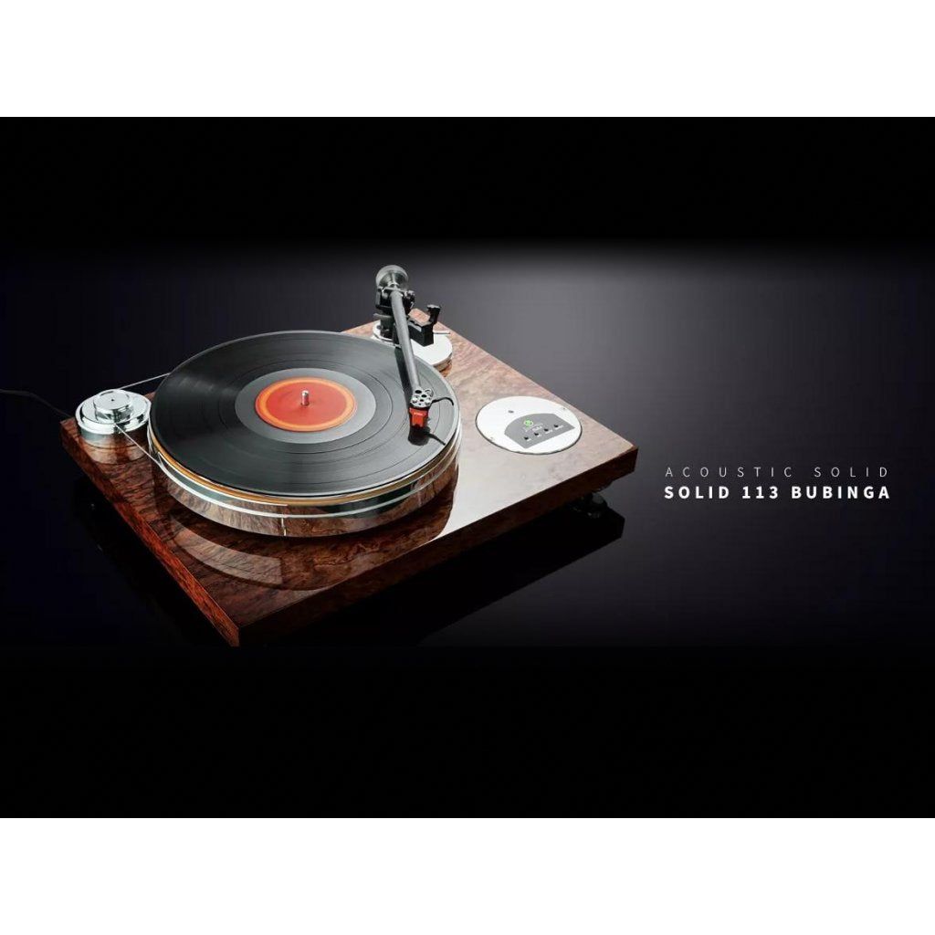 Acoustic Solid 113 Bubinga Turntable