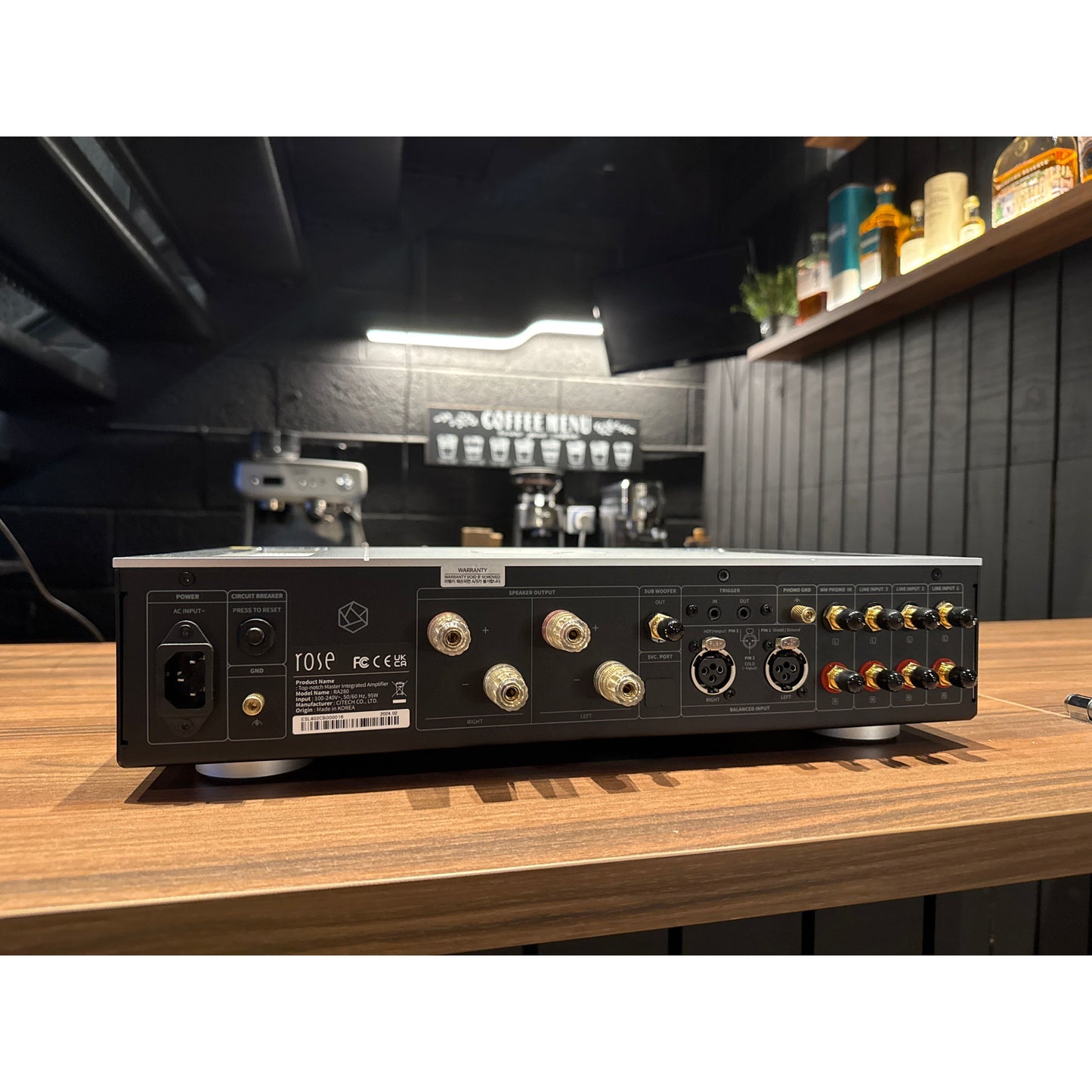 HiFi Rose RA280 Class D Integrated Amplifier (USED)
