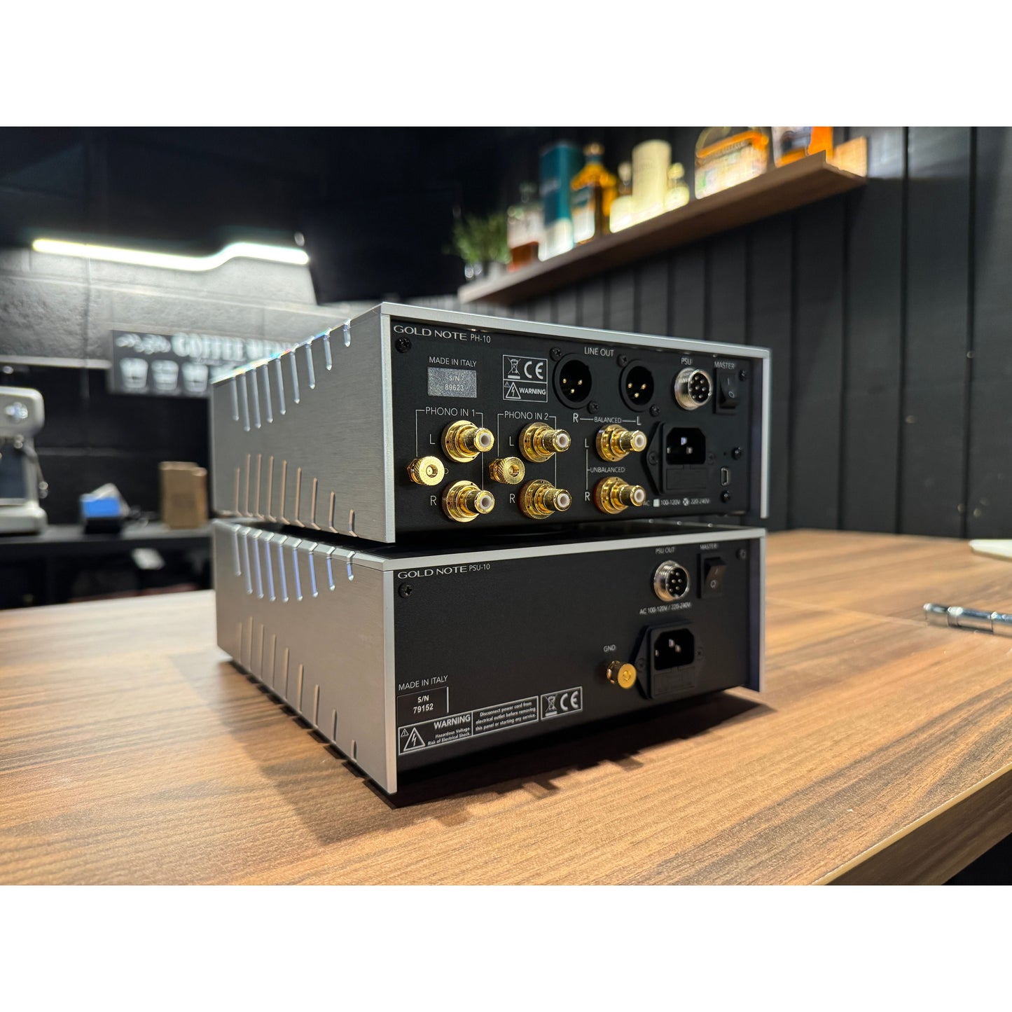 Gold Note PH10 Phonostage & PSU-10 Power Supply (USED)