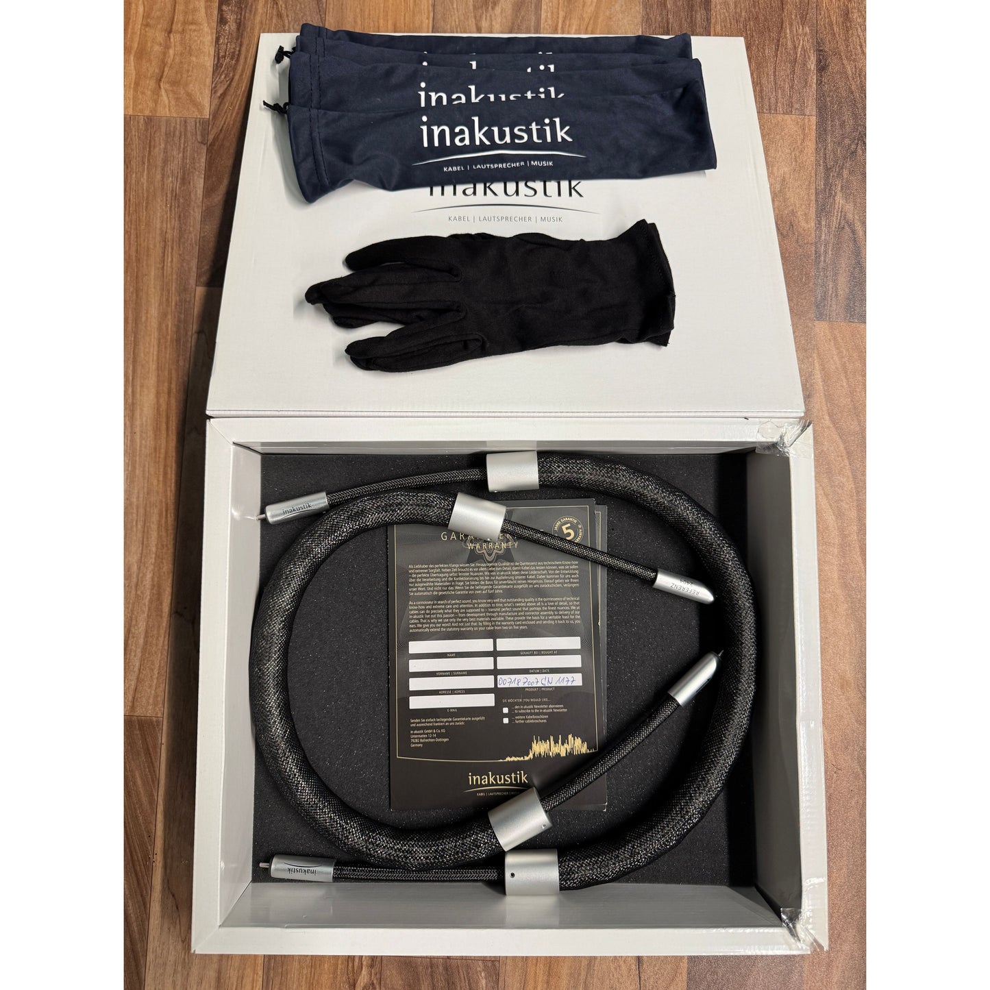 Inakustik NF-2404 Air Stereo RCA Interconnects - Open Box