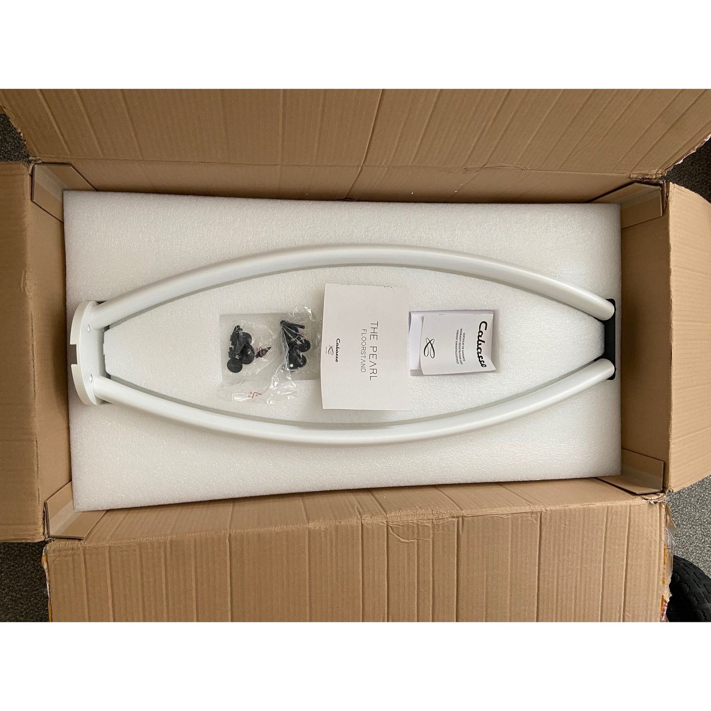 Cabasse Pearl Stand white single only (open boxed)