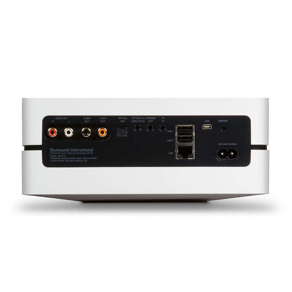 Bluesound VAULT 2i Network Hard Drive CD Ripper and Streamer