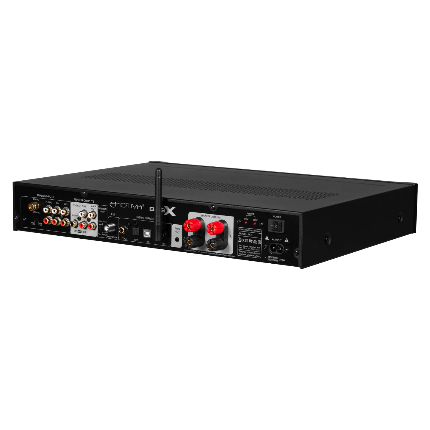 Emotiva BasX TA1 Stereo Preamp/DAC/Tuner/Amplifier