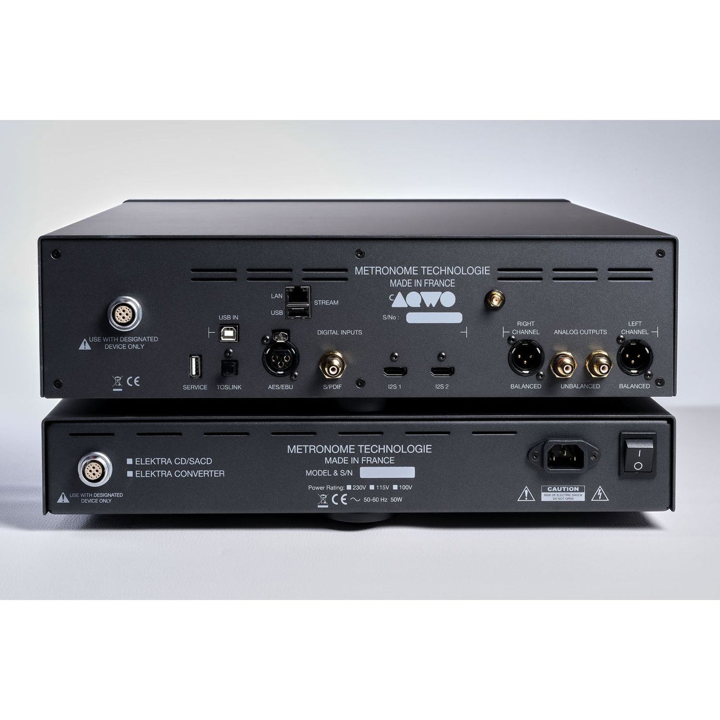 Metronome c/AQWO 2 DSD DAC + Power Supply