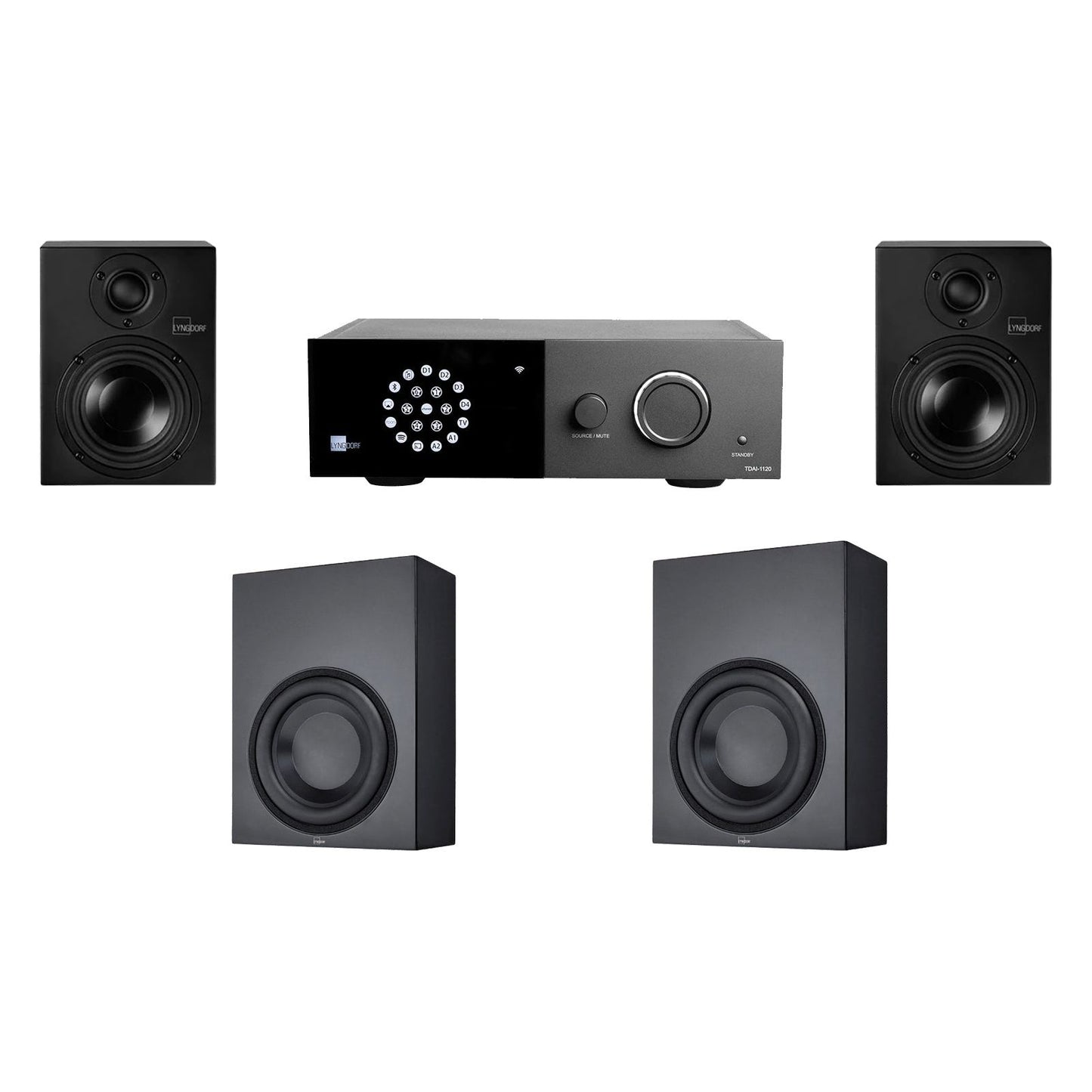 Lyngdorf Package: TDAi1120, MH-3, BW-3