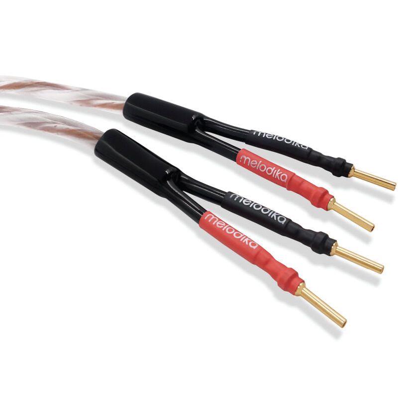 Melodika Brown Sugar BSSC33 speaker cable – gold-plated banana connectors
