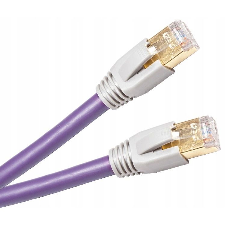 Melodika Purple MDLAN RJ45 Ethernet connector detail