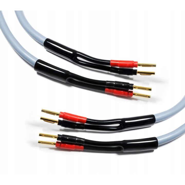 Melodika Purple MDSC25 speaker cable – alternative Gunmetal finish