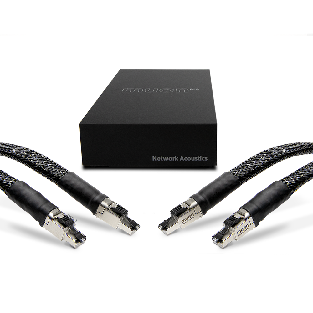Network Acoustics Pro Ethernet Filter & Muon Pro Cable Bundle