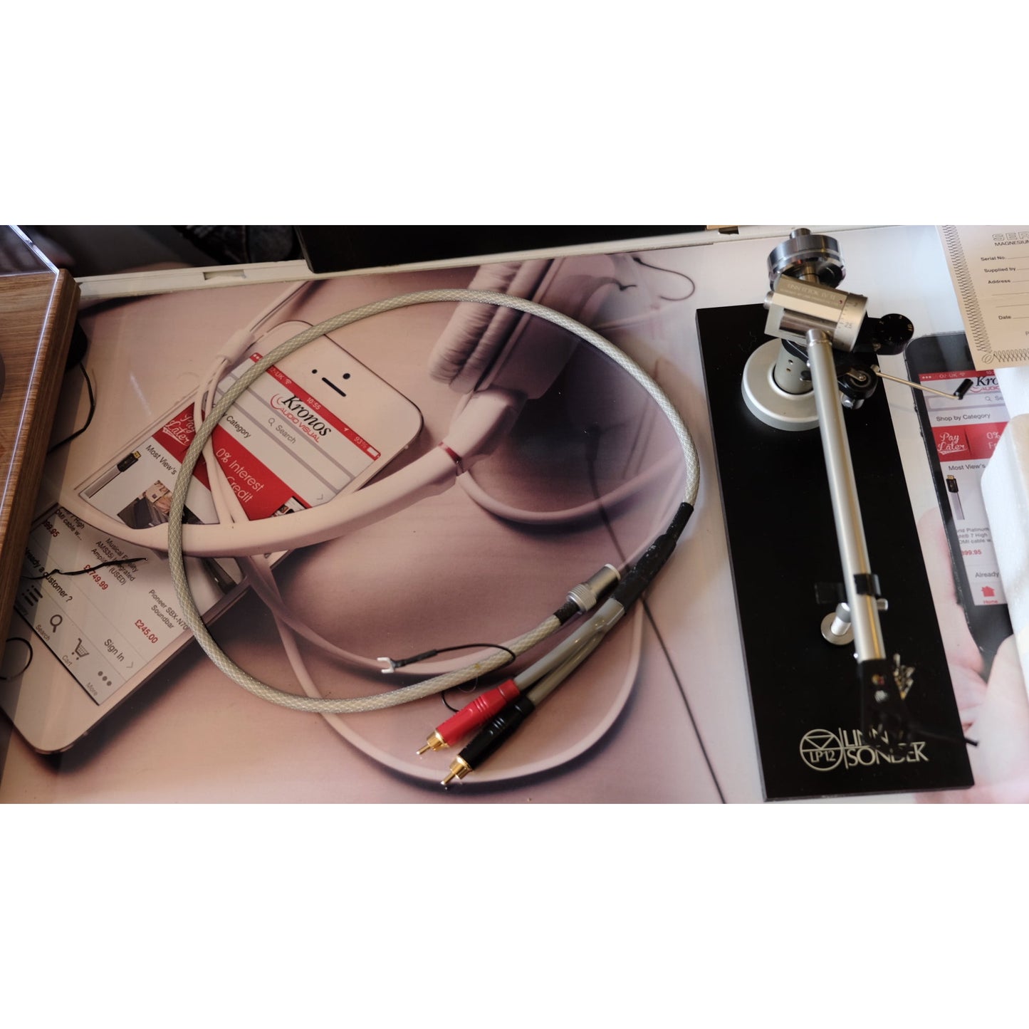 Linn Ittok LVII Tonearm / LP12 Armboard