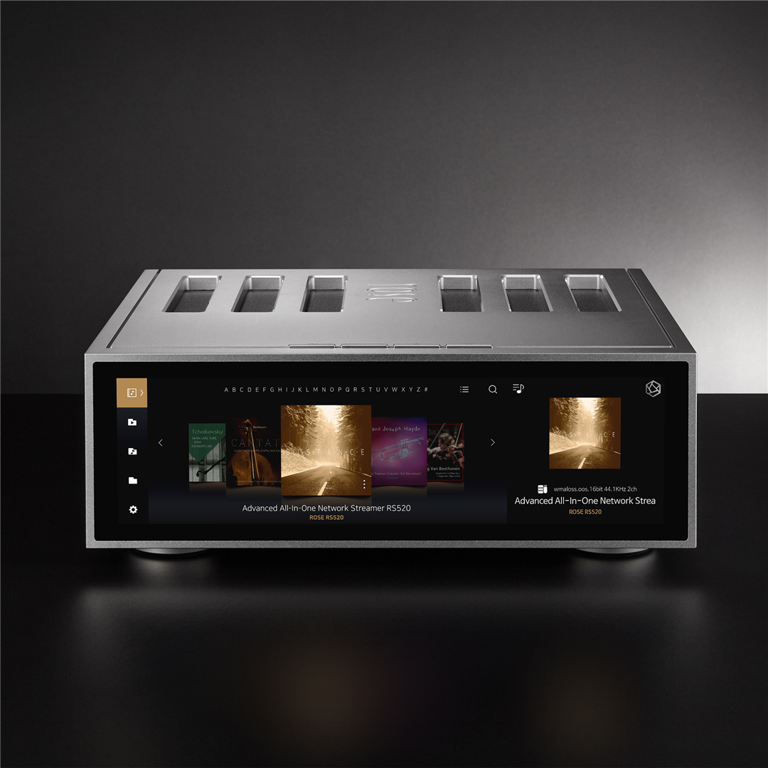 HiFi Rose RS520 Integrated Amplifier with streamer