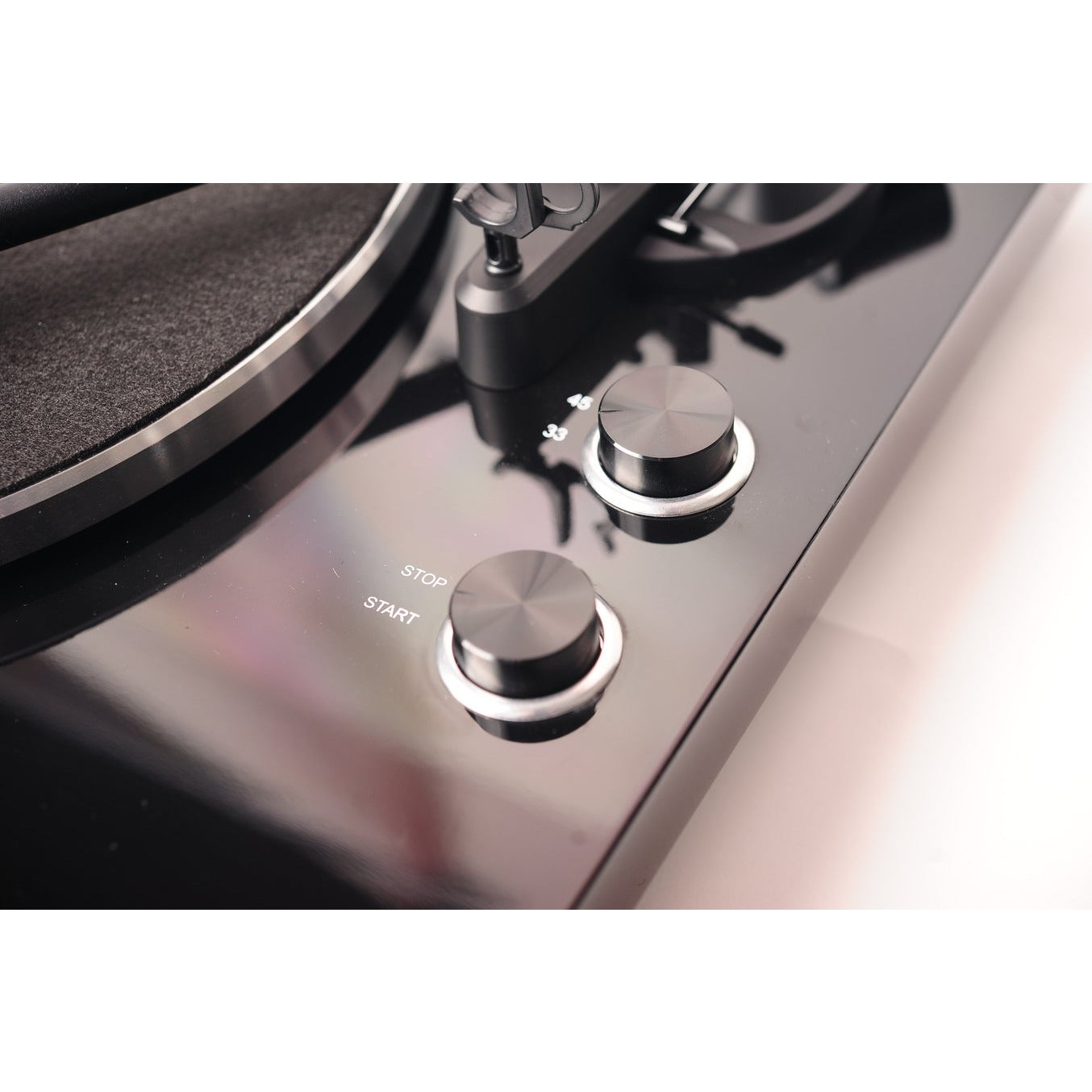 Blue Aura PG-1 Blackline Turntable & WS80i Speakers