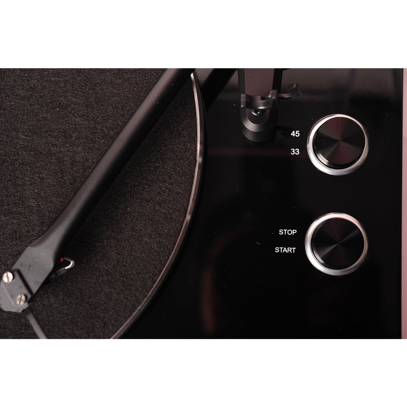 Blue Aura PG-1 Blackline Turntable & WS80i Speakers