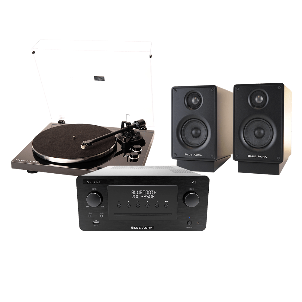 Blue Aura Midi Turntable System