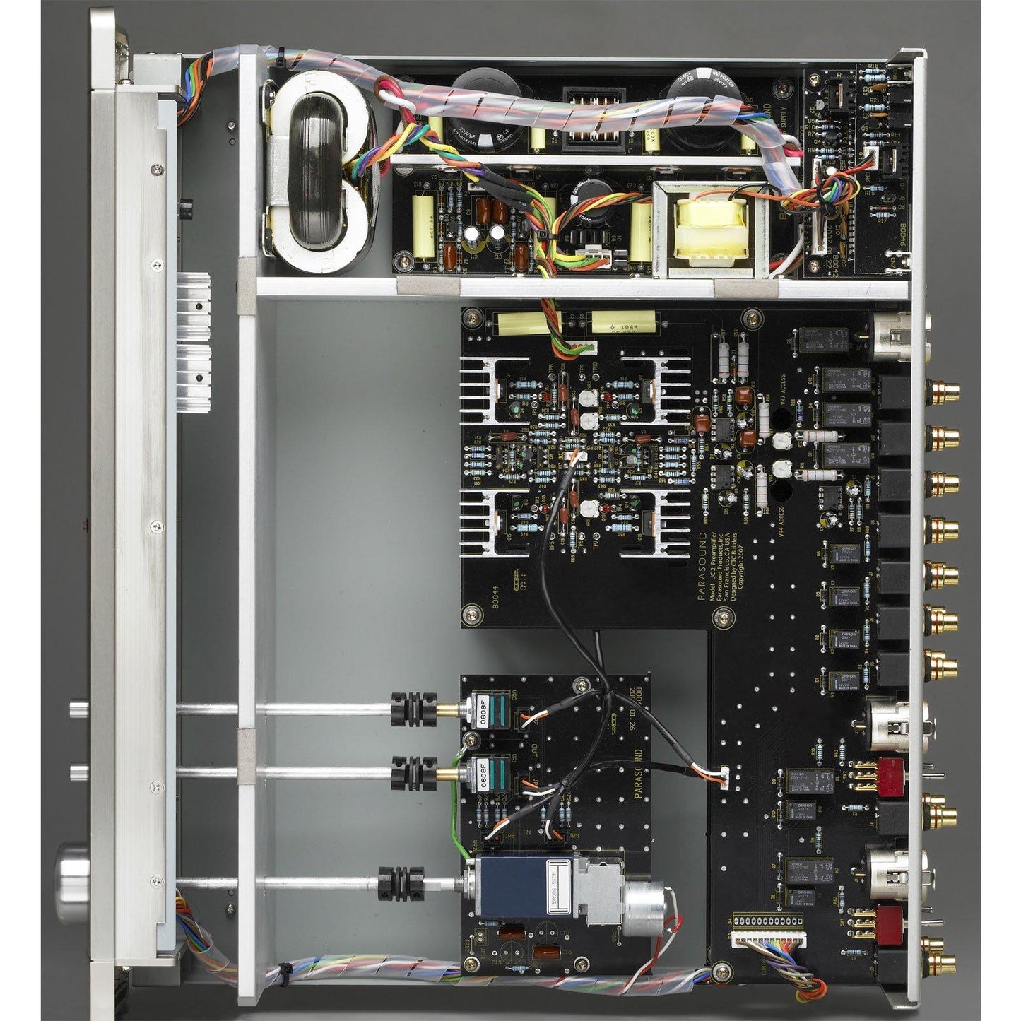 Parasound Halo JC2 BP Preamp with Home Theater Bypass - Kronos AV