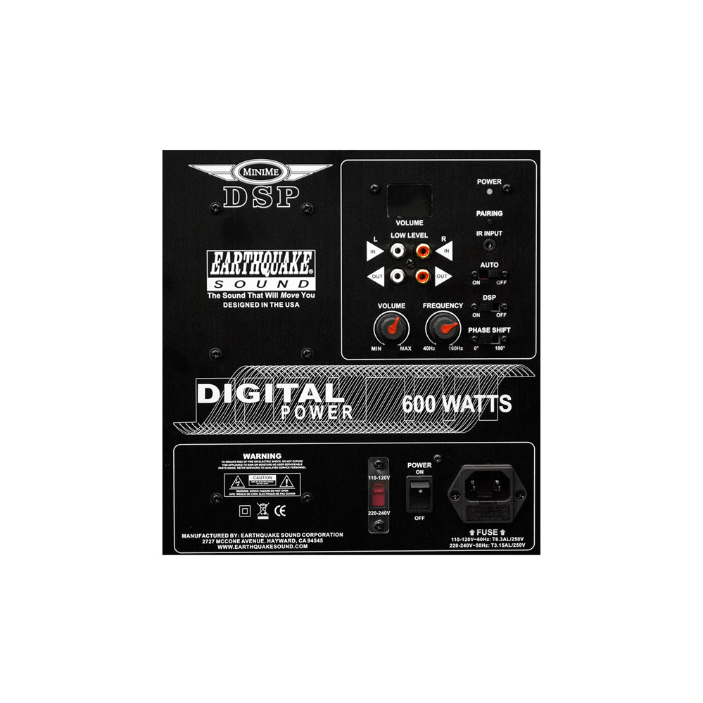 Earthquake Sound MiniMe DSP-P10