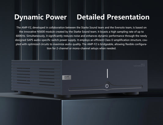 Eversolo announce the AMP-F2 Power Amplifier