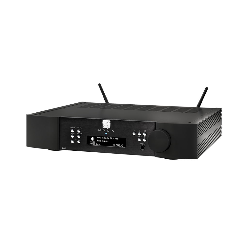 Moon Release the BRAND NEW 390 Streaming Preamplifier