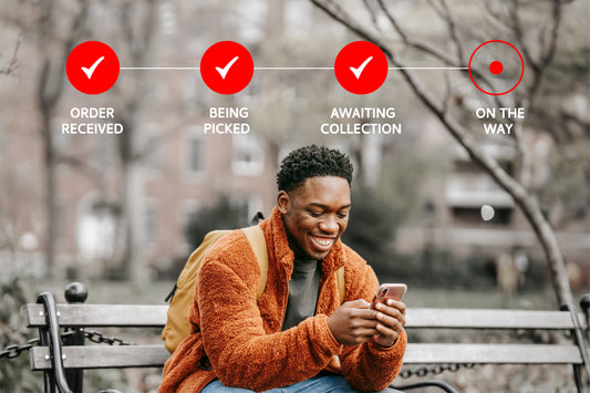 Follow Every Step Of Your Purchase with 'TRACK ORDER'!