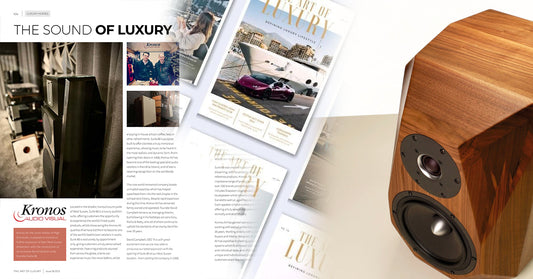 Kronos AV featured in ART OF LUXURY Magazine