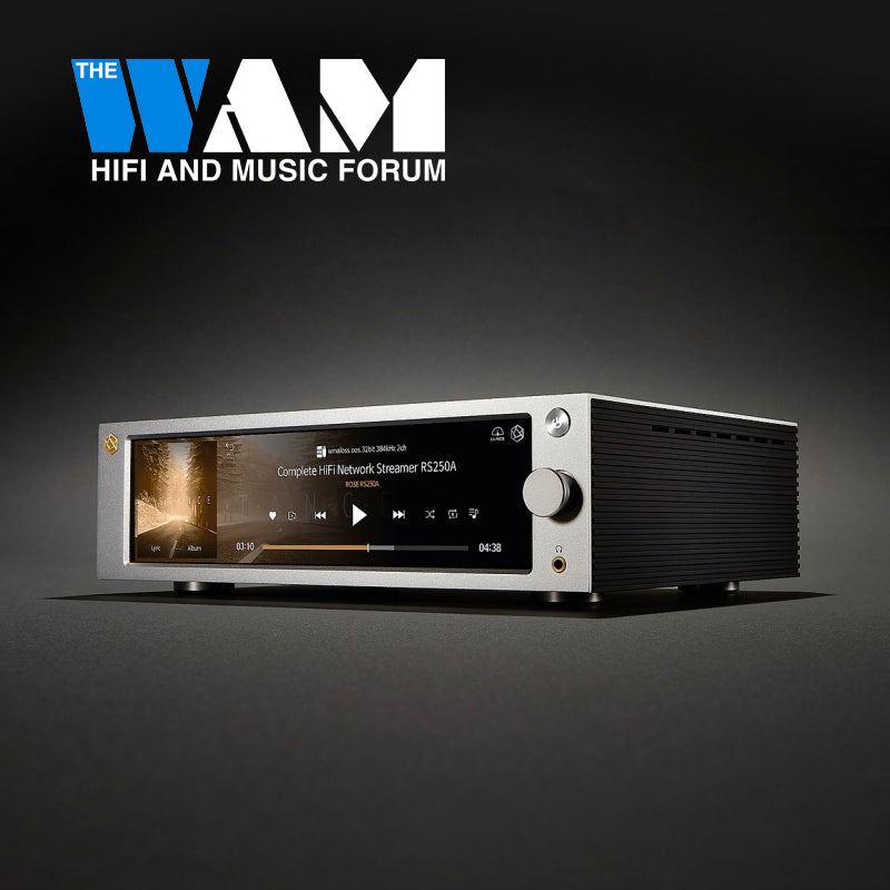 HiFi Wigwam reviews the HiFi Rose RS250A Streamer