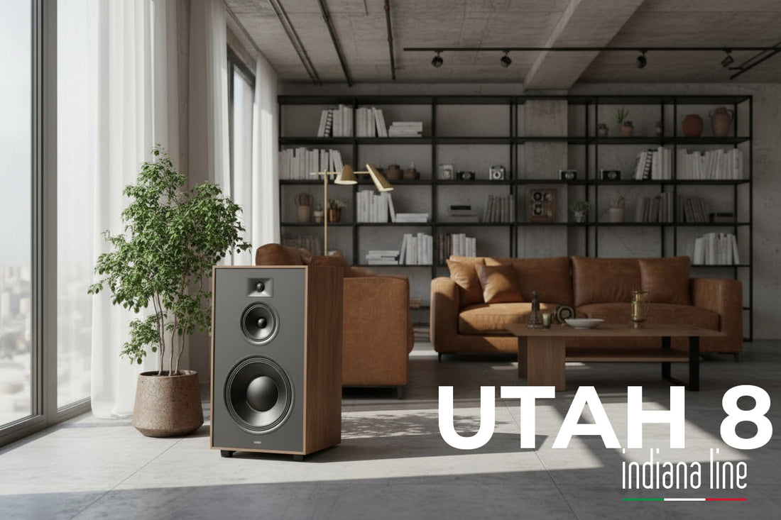 David reviews the NEW Indiana Line Utah 8 Floorstanders