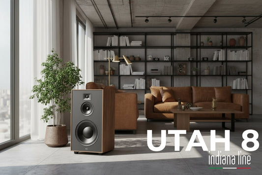 David reviews the NEW Indiana Line Utah 8 Floorstanders