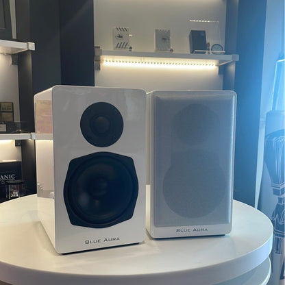 Blue Aura PS40 Speakers - Gloss White (Open Box)