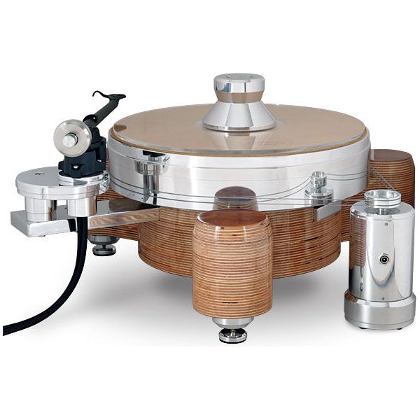 Acoustic Solid - Solid Wood Round Turntable