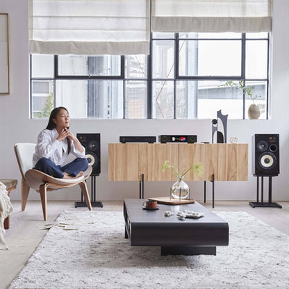 ARCAM SA35 streaming integrated amplifier in listening room
