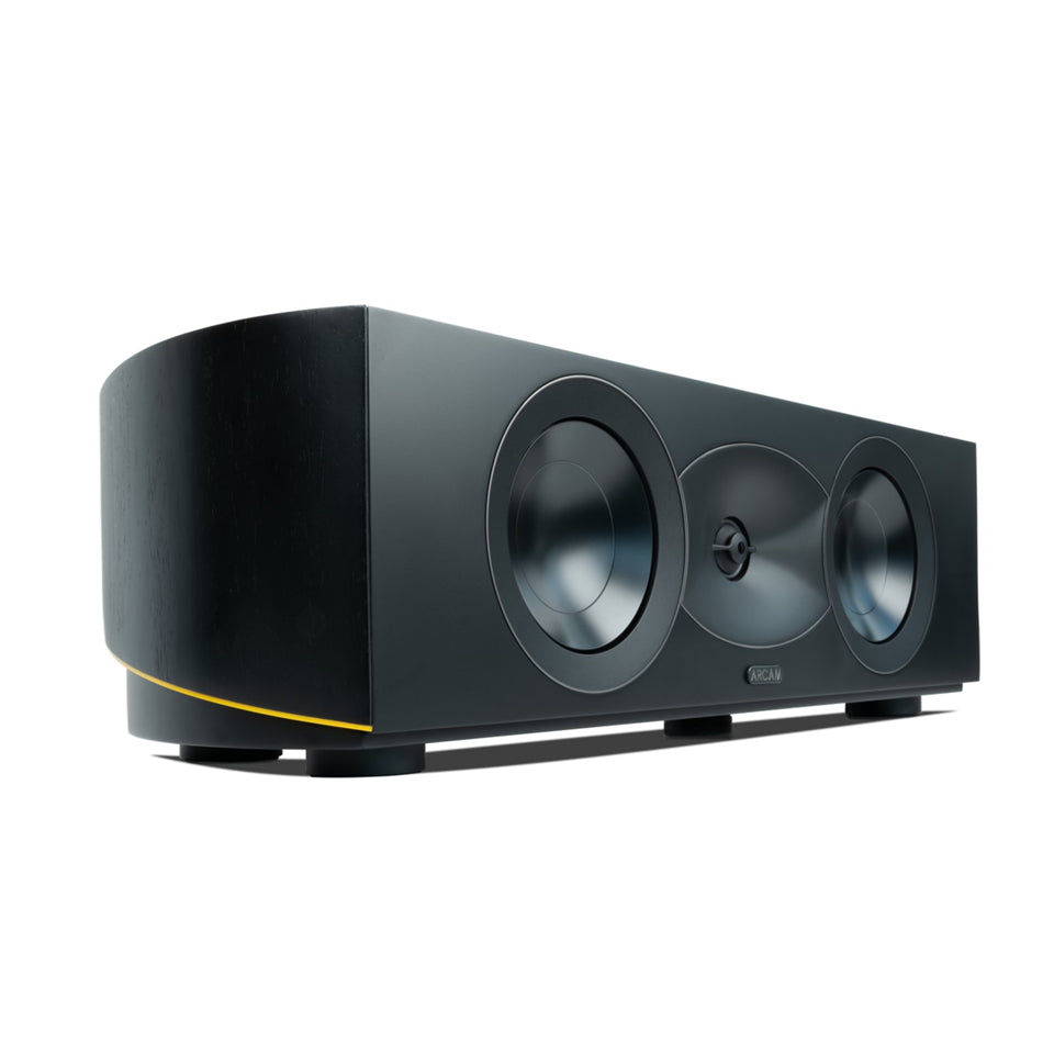 ARCAM Radia R35C centre speaker angled front driver detail