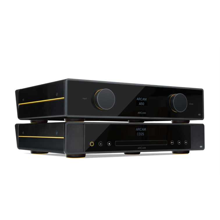 ARCAM A50 Signature amplifier with matching CD25 player