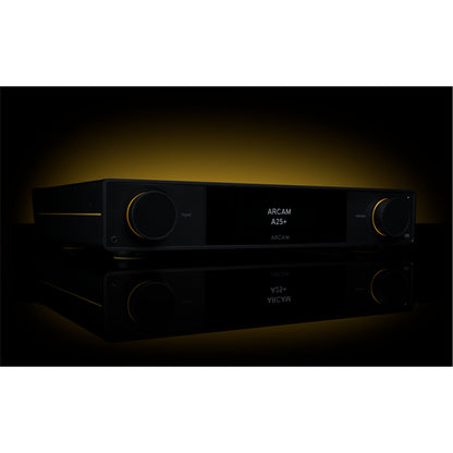 ARCAM A25+ integrated amplifier studio presentation