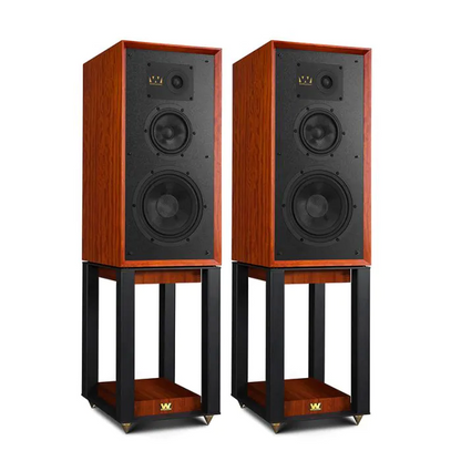 Wharfedale Super Lintons Heritage Stand mount Black with stands