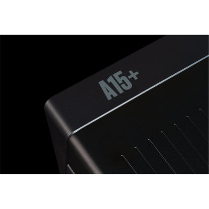 ARCAM A15+ integrated amplifier chassis detail
