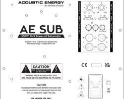 Acoustic Energy AE SUB Subwoofer