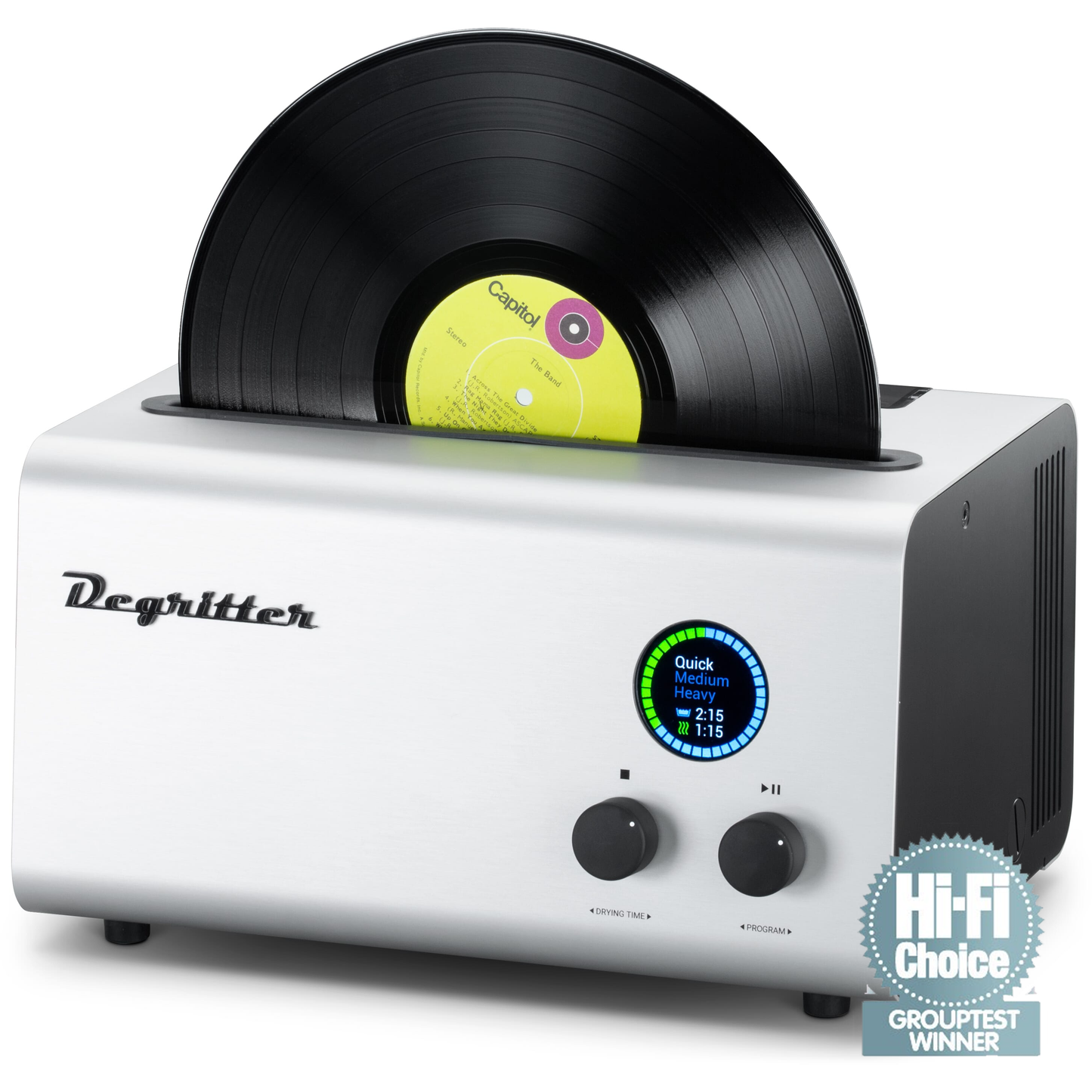Degritter Mark II Ultrasonic Vinyl / Record Cleaner - Anodized Grey
