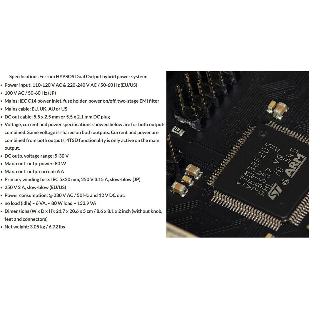 Ferrum Hypsos Dual Hybrid External Power Supply