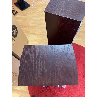 Fyne Audio F501 in stunning real walnut wood veneer (used) Boxed