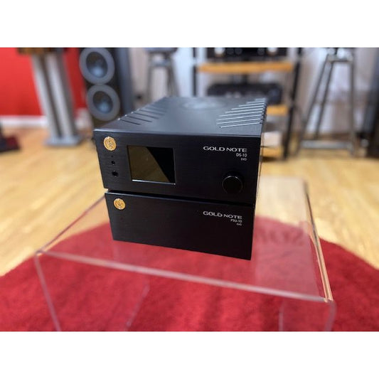 Gold Note DS-10 Evo Streamer/ DAC + PSU 10 EVO Power Supply Deal (ex demo stock boxed)