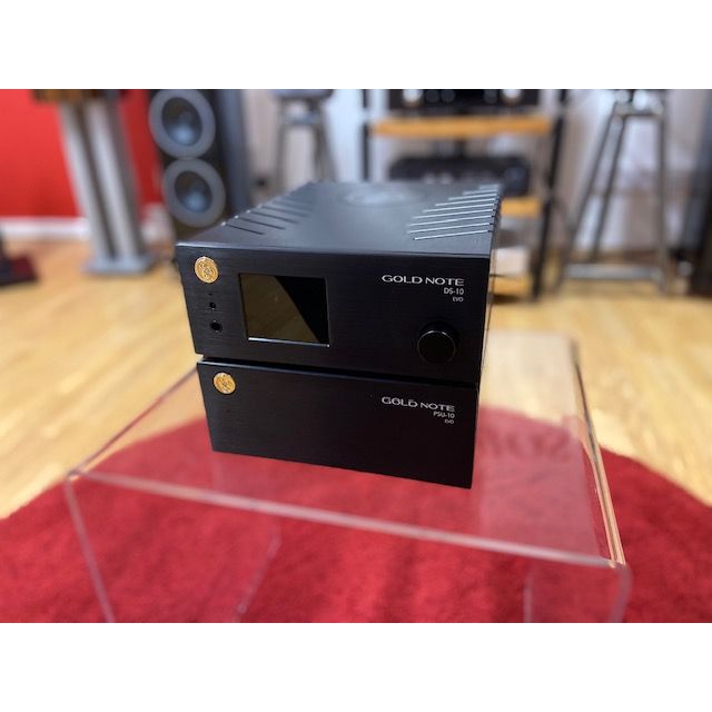 Gold Note DS-10 Evo Streamer/ DAC + PSU 10 EVO Power Supply Deal (ex demo stock boxed)