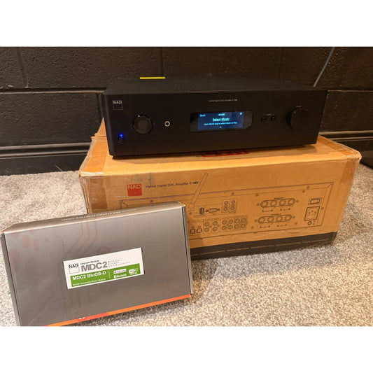 NAD C399 Integrated Amplifier with MCD2 Streaming module (USED)
