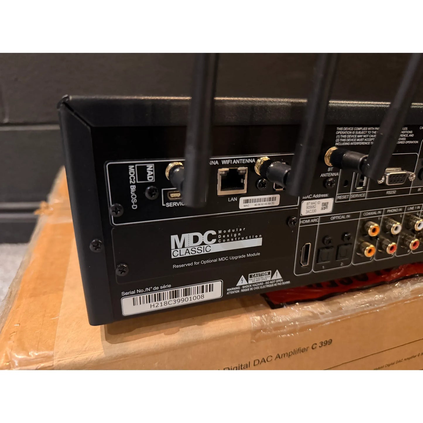 NAD C399 Integrated Amplifier with MCD2 Streaming module (USED)