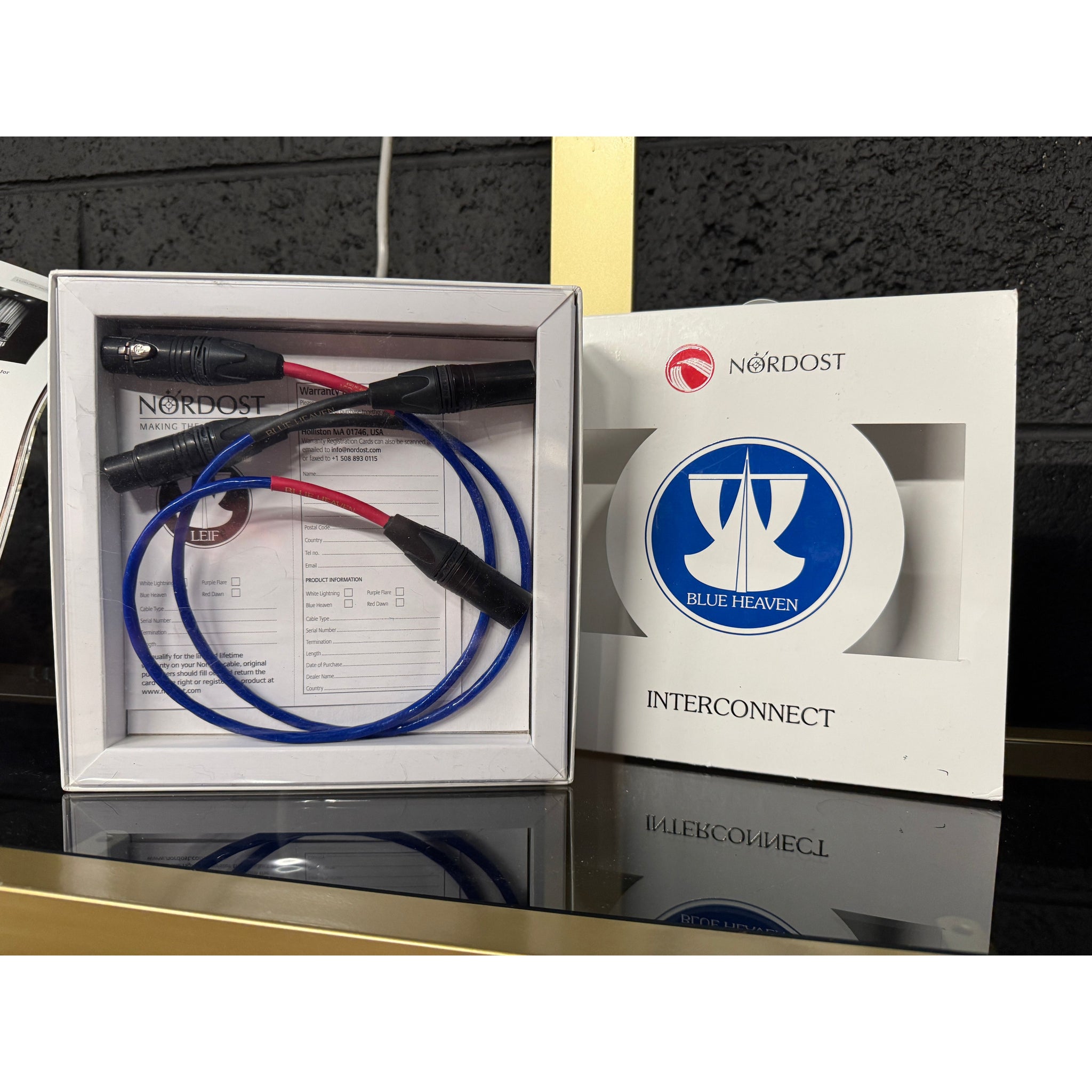 Nordost Blue Heaven XLR interconnect Cable (USED)