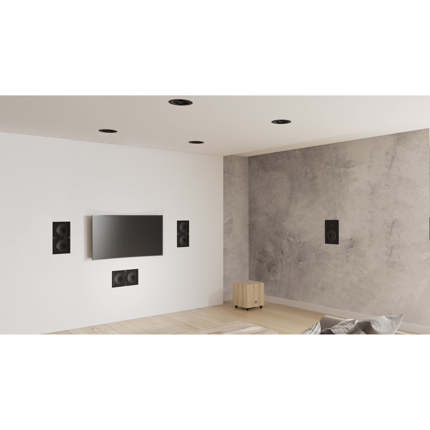 Triangle Secret IWT7 In-wall Speakers