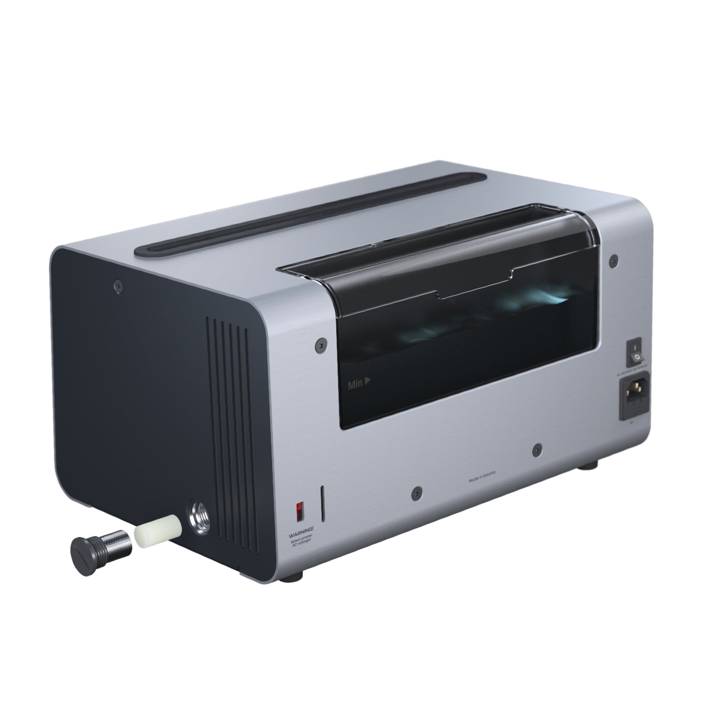 Degritter Mark II Ultrasonic Vinyl / Record Cleaner - Anodized Grey