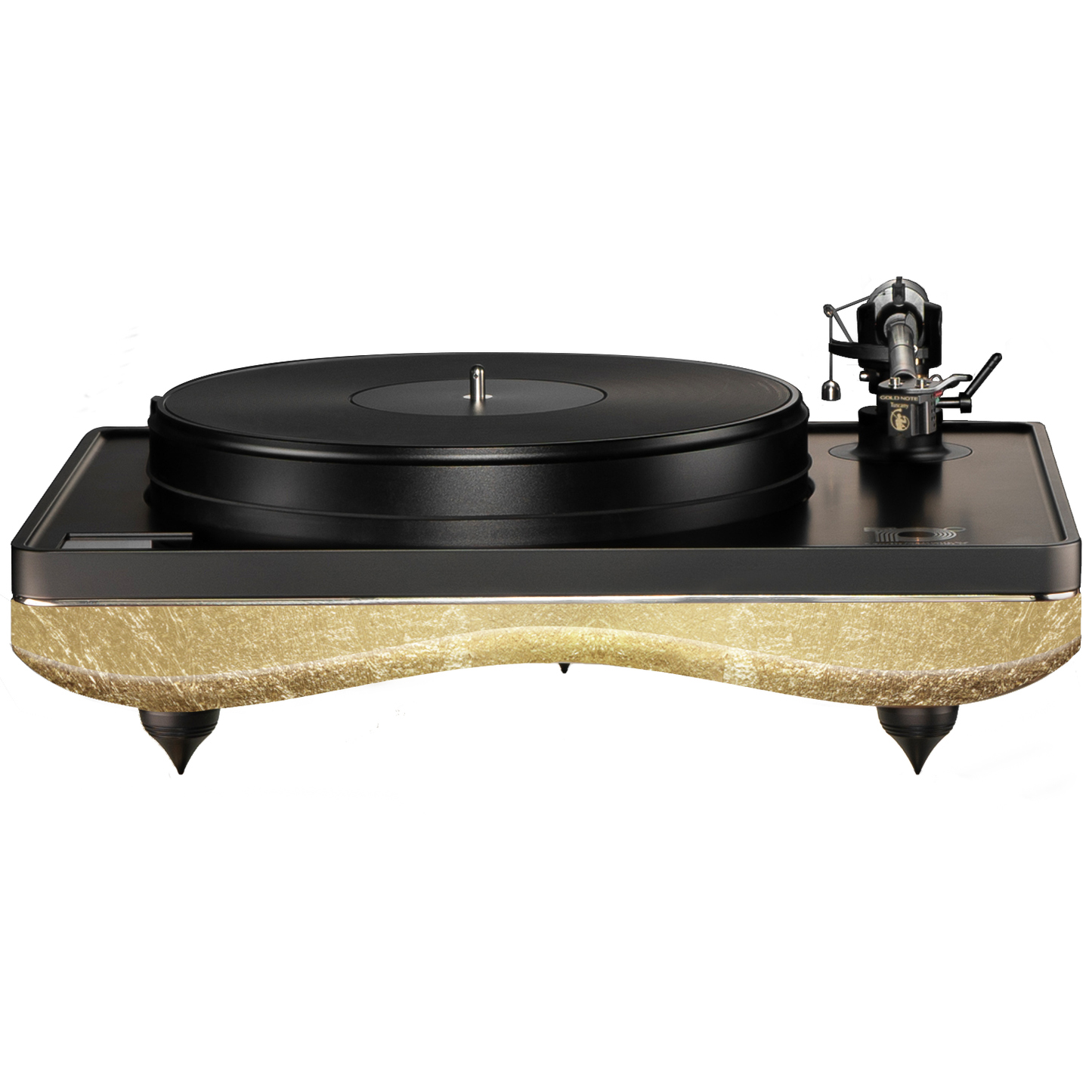 Gold Note Mediterraneo X Reference Turntable Gold Leaf