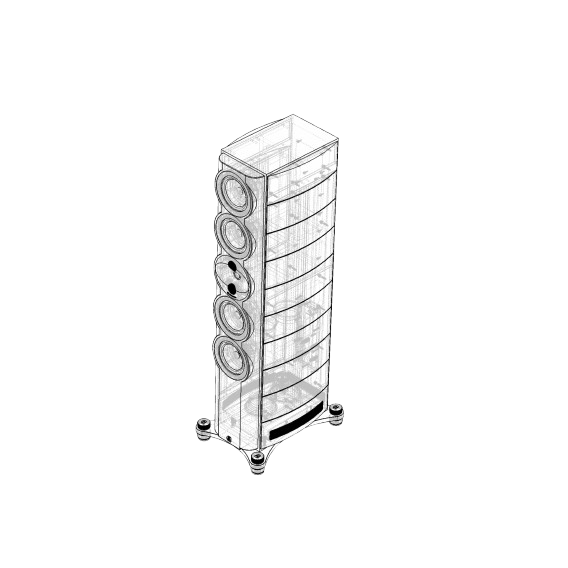 Perlisten S7T Black Edition Floorstander